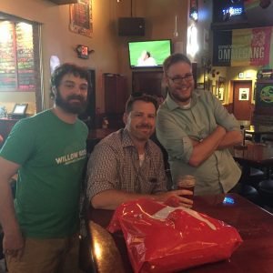 1st beer purchase at WOB
