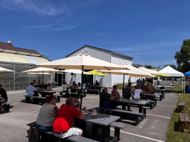 We’re already out cooking! Come out and join us! 🍻🍔🌭🎤🎸