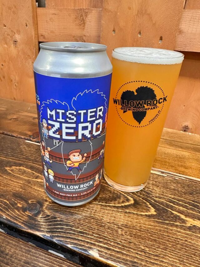 Happy Thirsty Thursday! Mister Zero is back in cans! 🍺 

#willowrockbrewingcompany #craftbeer #brewery #misterzero #drinklocal #thirstythursday #newenglandipa #beerstagram