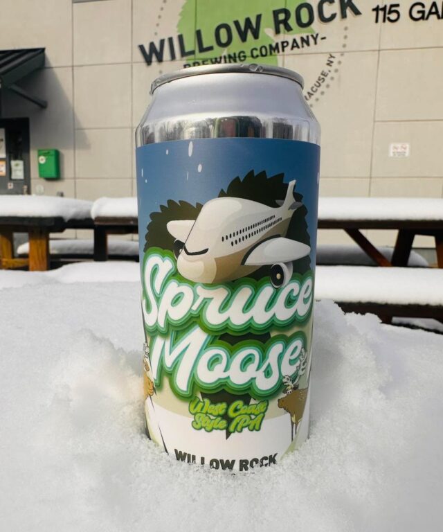 There’s no better way to spend a snowy weekend day than drinking your favorite Willow Rock beer. 🍺 X 10th Anniversary Munich Dunkel, Spruce Moose, Half Assassin, and BNC Imperial Smoked Scotch Ale brand new on tap! 

#willowrockbrewingcompany #craftbeer #drinklocal #syracuse #cicero #snowday #beerstagram #winterweather #saturdayvibes #willowrock #ilovebeer