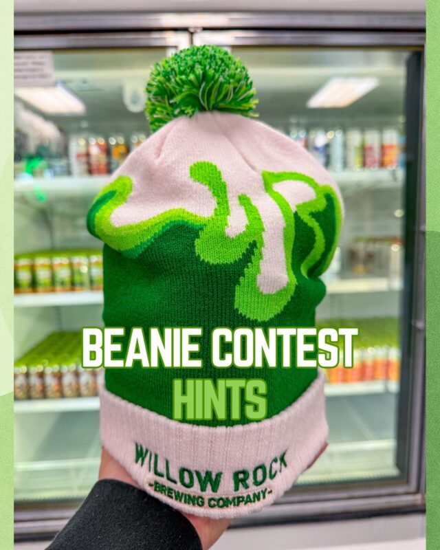 Can you believe that NO ONE has guessed the 4 correct cans that are under the beanie?! We know, we know, there are over 1,000 possibilities. So here are a few hints to help you:

🍻 Many people have had 2/4 guesses correct. There has been only ONE guess with 3/4 correct and it was on Instagram.

🍻 They are four DIFFERENT styles.

🍻 They have Untappd ratings between 3.61 and 3.86

🍻 One of them is our most popular beer on Untappd.

🍻 Scroll back a little to get a reminder of the possible cans that are under the beanie.

PLEASE MAKE ANY *NEW* GUESSES IN THE COMMENTS OF THIS POST.

As a reminder of the rules - there are four *different* Willow Rock cans hidden underneath this beanie. Guess what all four are and WIN the four pack and the beanie!
Must be 21+ to enter. Max one guess per person per day per platform. Open until there is a winner!