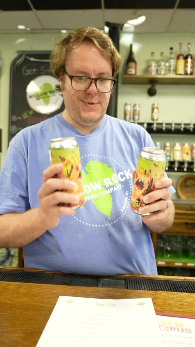 Did you make it out today for the release of Godcilla? It’s back in cans and available now at Willow Rock Brewing!