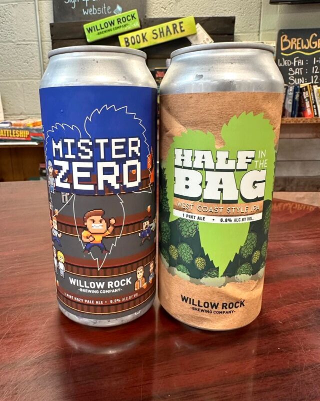 Mister Zero is back on tap and in cans! 🙌🏻 

Which is your favorite Willow Rock IPA: Mister Zero or Half in the Bag? 

#willowrockbrewingcompany #craftbeer #brewery #drinklocal #thirstythursday #WRBC #craftbeerlover #IPA #drinknycraft  #syracuse #CNY