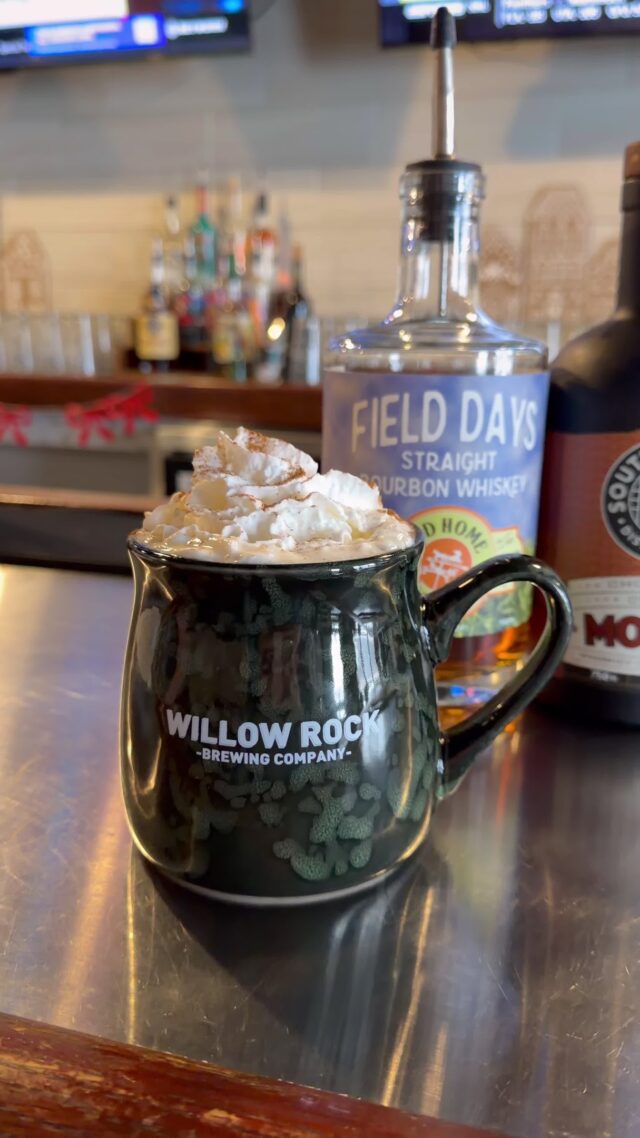 Not feeling like beer today? That’s okay, we’ve got some truly delicious gingerbread Irish coffees … with a side of shenanigans 😅🤣