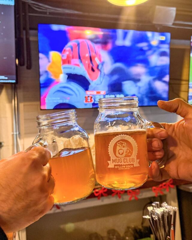 The playoffs are on, the beer is flowing, and the kitchen is open til 9; pizzas til 9:30.

We’re offering $3 off every pizza and WR pitcher tonight and tomorrow. And don’t forget, bring your fantasy football league champ in and get a FREE beer when you buy them a beer 🍻